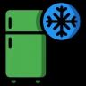 Refrigerators with freezer icon