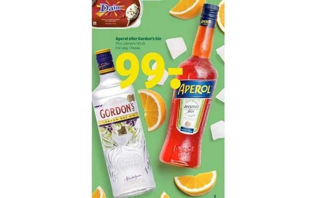 Aperol or gordon s gin product image
