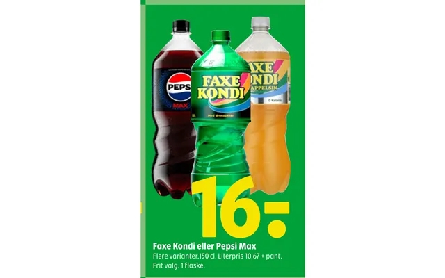Fax physical or pepsi max product image
