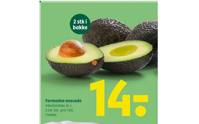 Formodne avocado product image