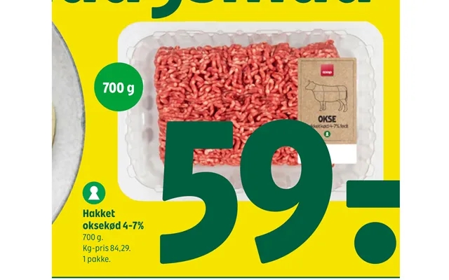 Chopped beef 4-7% product image