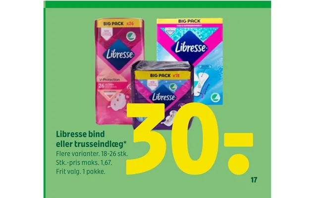 Libresse Bind Eller Trusseindlæg product image