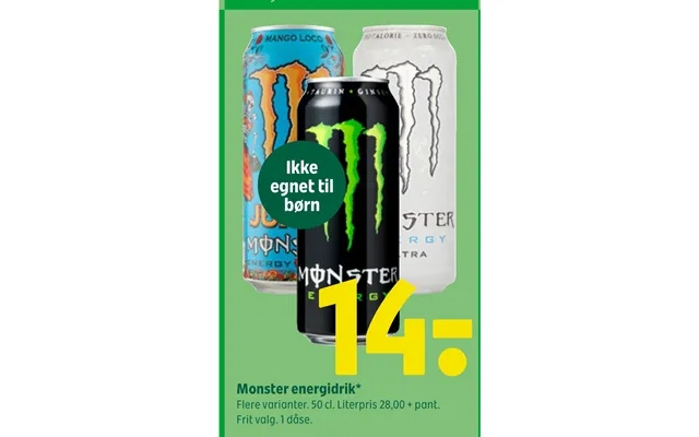 Monster Energidrik product image