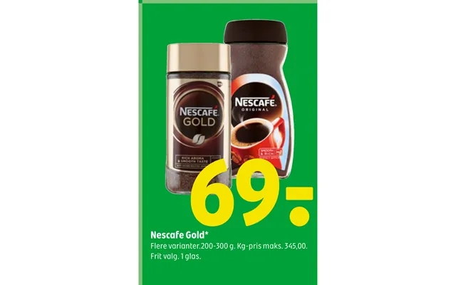 Nescafe gold product image