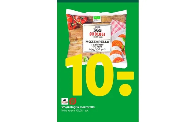 365 Økologisk Mozzarella product image