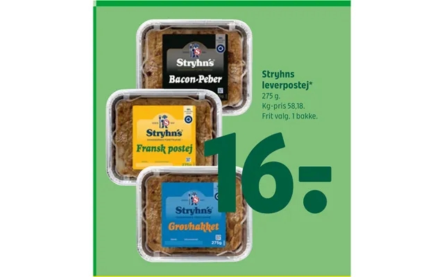 Stryhns leverpostej product image