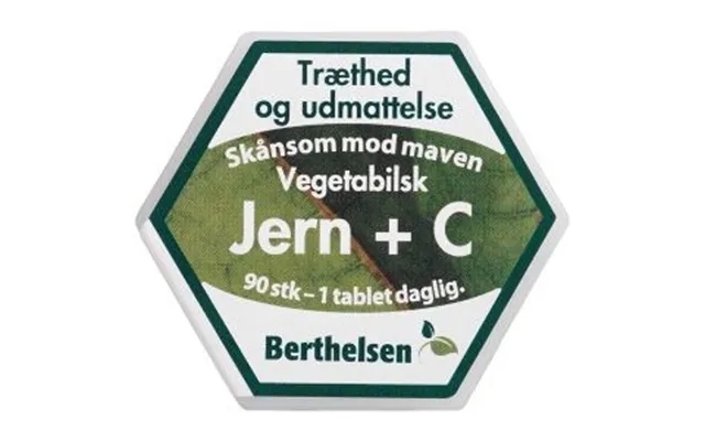 Berthelsen Jern C Kosttilskud 90 Stk product image