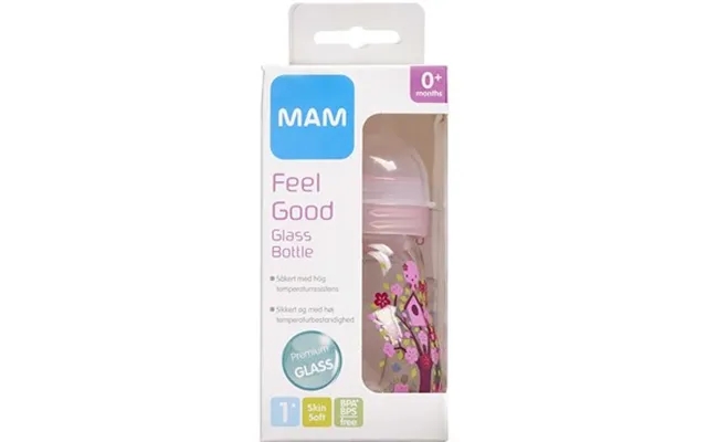 Mam Feel Good Glassutteflaske Assorterede Farver 170 Ml product image