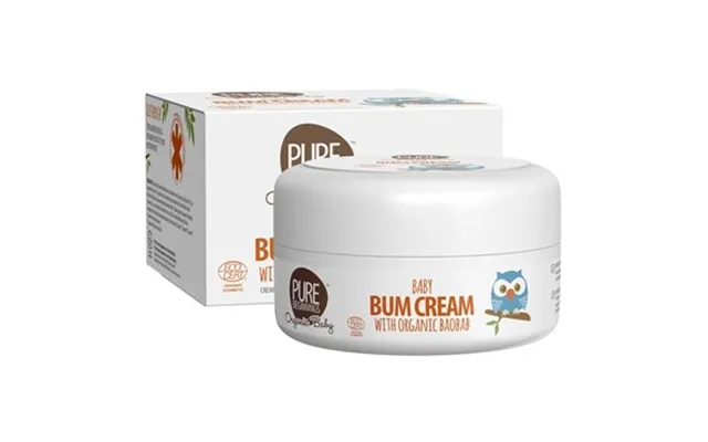 Pure Beginnings Baby Bum Cream With Organic Baobab 125ml product image