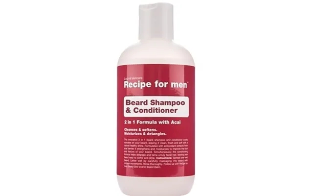 Recipe For Men Beard Shampoo & Conditioner 250 Ml product image