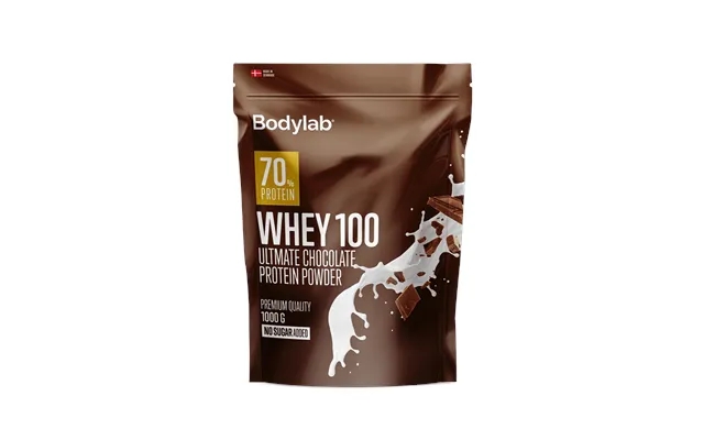 Bodylab whey 100 protein powder ultimate chocolate 1kg product image
