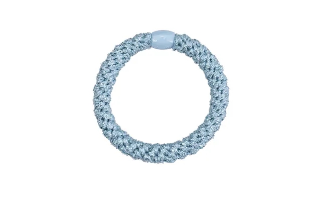 Hårelastik Glitter Light Blue Metalic - By Stær product image