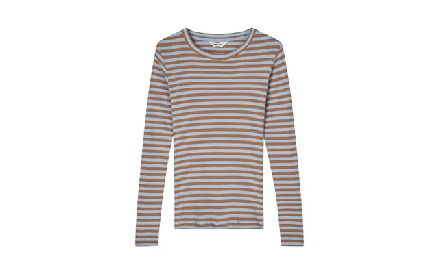 Mads nørgaard - 2x2 cotton stripe tuba long-sleeved t product image
