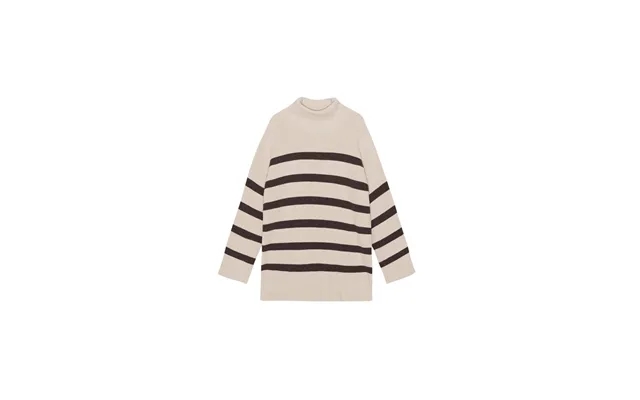 Moshi moshi decreases - shadow stripe turtleneck sweater product image