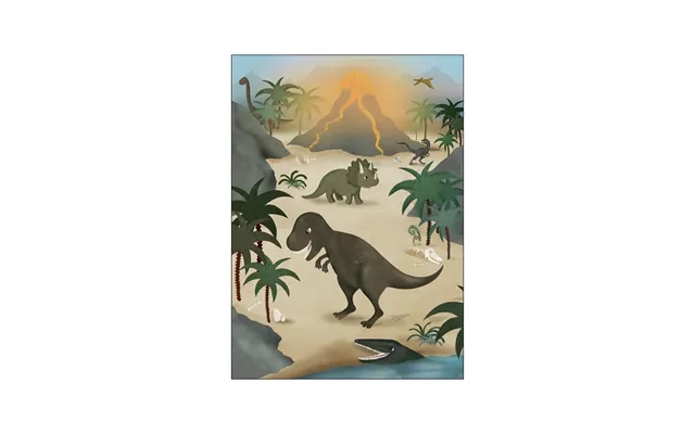 Items & frame - willero illustration dinos poster product image