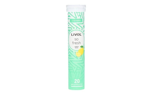 Livol So Fresh Lemon Brusetabletter Stop Beauty Waste 20 Stk product image