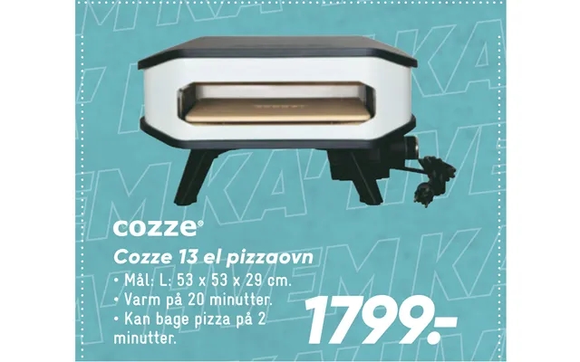Cozze 13 el pizza oven product image
