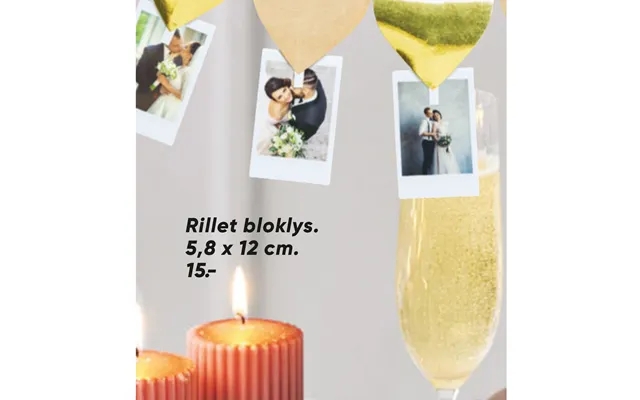 Rillet Bloklys. product image