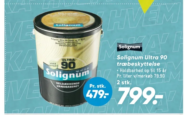 Solignum Ultra 90 Træbeskyttelse product image