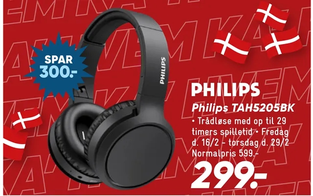 Philips Tah5205bk product image