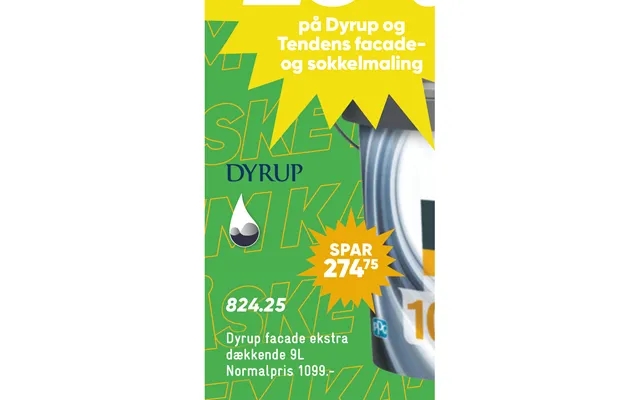Dyrup Facade Ekstra Dækkende 9l product image