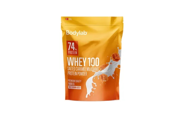 Bodylab whey 100 1 kg - salted caramel milk shake product image