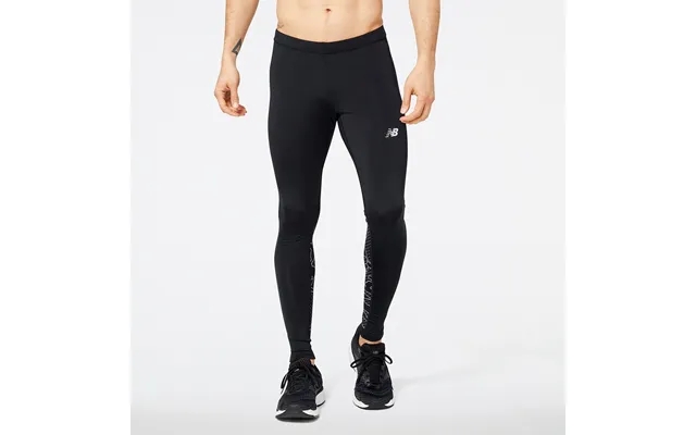 New balance reflective print accelerate running tights lord product image