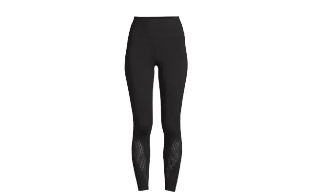 Prime laminated high waist tights - black product image