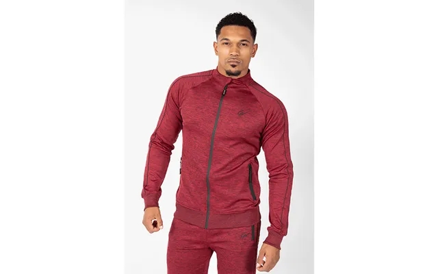 Wenden track jacket - burgundy red product image