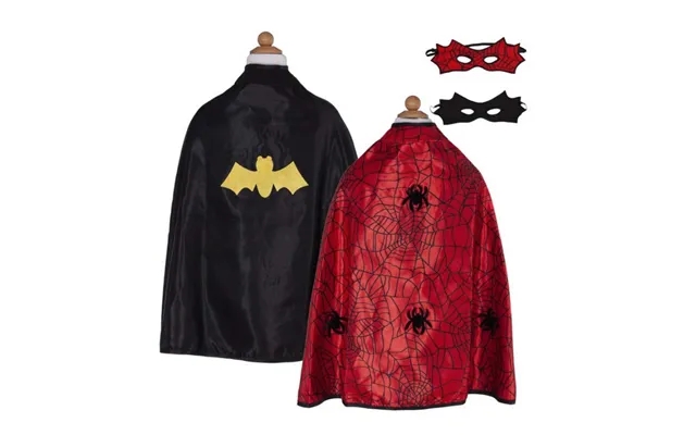 Reversible mantle spiderman batman with mask 4 - 6 year product image