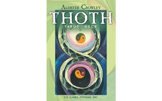 Aleister crowley thoth tarot - dè luxe product image