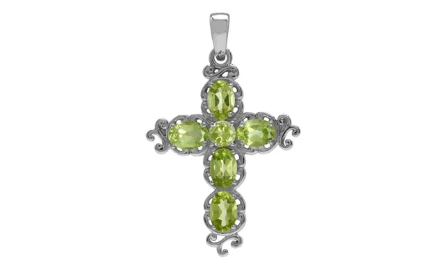 Cross with peridot - 37mm product image