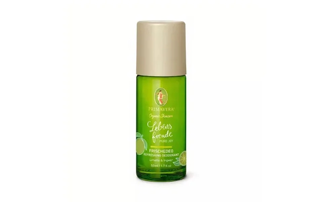 Primavera lime & ginger fresh deodorant - organic product image