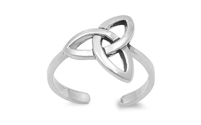 Toe ring with triquetra - treenighedssymbolet product image