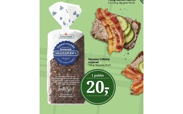 Signature gilleleje rye bread product image