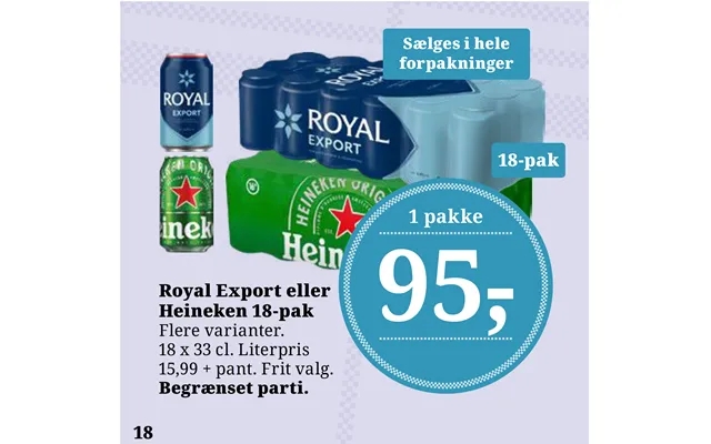 18 Royal export or 18 product image