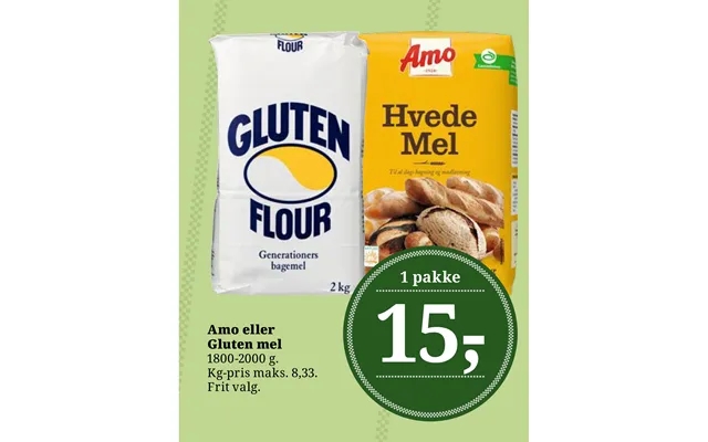 Amo or gluten flour product image