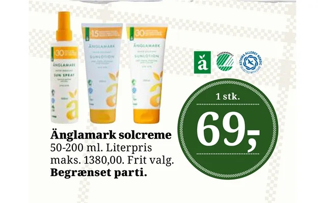 Änglamark Solcreme product image