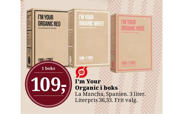 I'm Your Organic I Boks product image