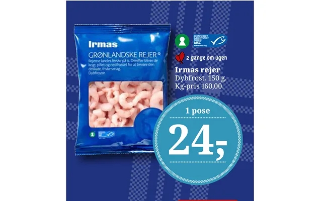 Irmas shrimp product image