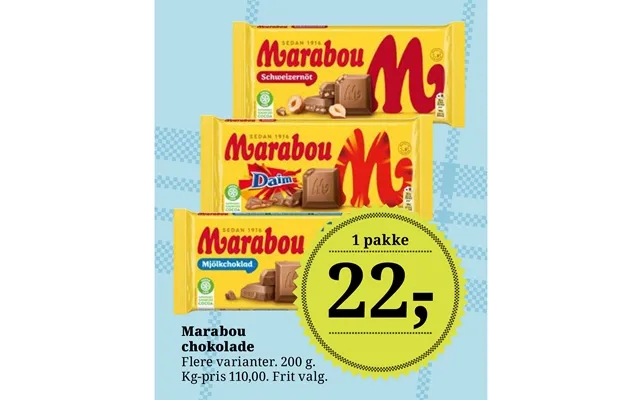 Marabou chocolate product image