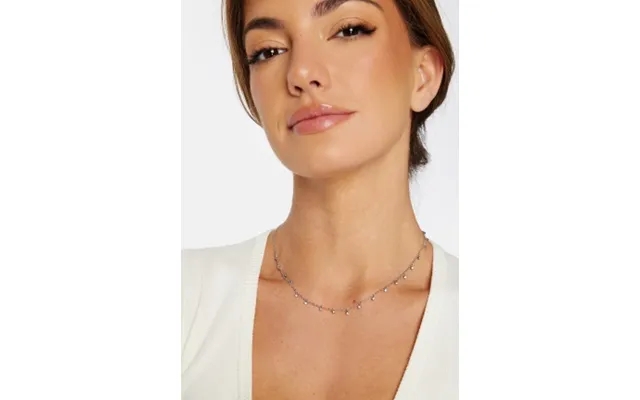 City jolima necklace with multi crystal charms cr si steel one size product image