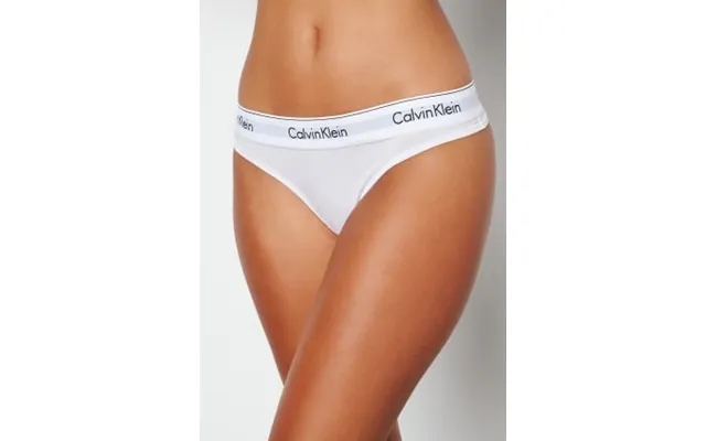 Calvin Klein Ck Cotton Thong 100 White S product image