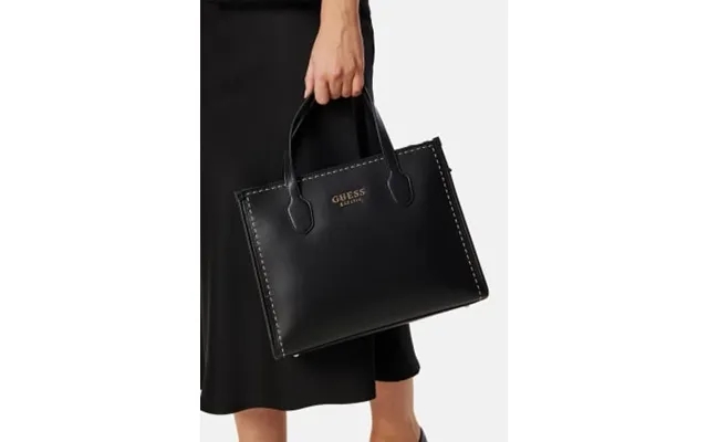 Guess Silvana 2 Compartment Tote Bla Black One Size product image