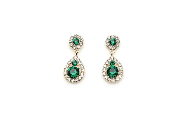 Lily spirit rose petite sofia earrings emerald one size product image