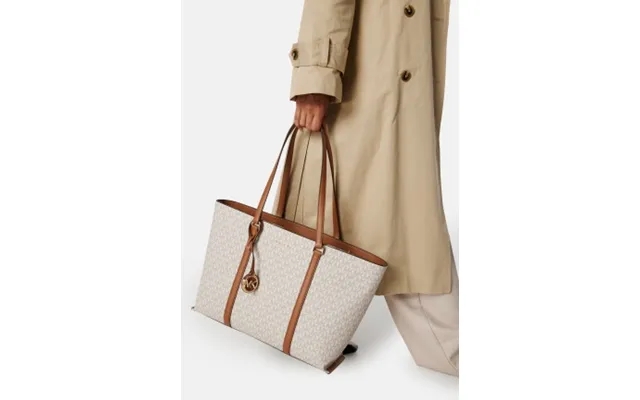 Michael Michael Kors Large Leather Tote Vanilla Ascron One Size product image