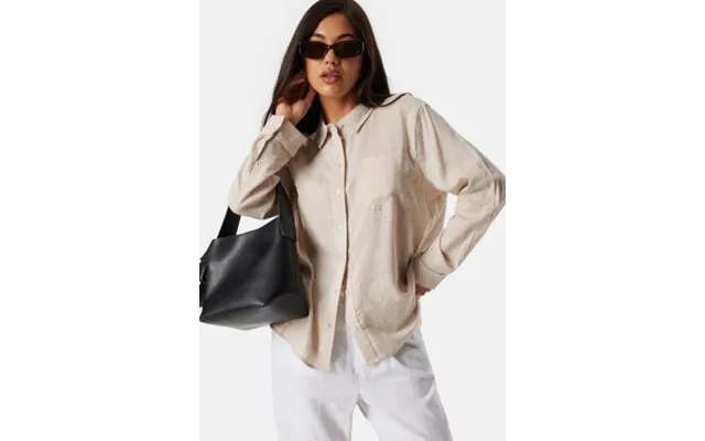 Only Tokyo Linen Blend Shirt Moonbeam Xs product image