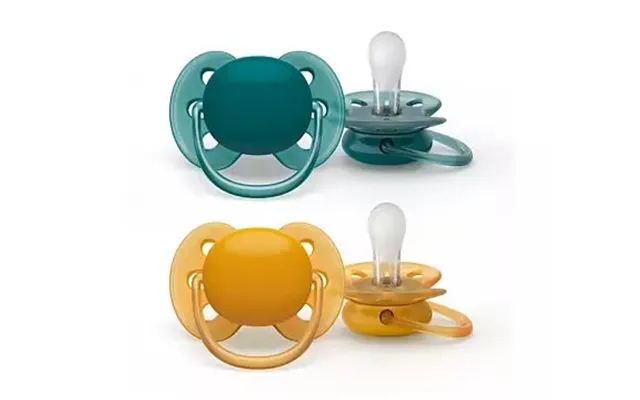 Philips avent scf091 04 ultra soft pacifier 2-pak 6-18 months product image