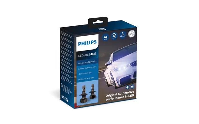 Philips ultinon pro9000 hl part h4 product image