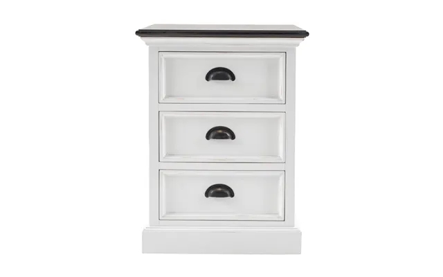 Bedside table with drawers - halifax accent product image